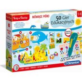 Clementoni Gra edukacyjna mówiące pióro 50 gier (50650)