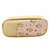 Mokyklinė penalinė Space Tigers Kit, smėlio spalvos, 24 cm