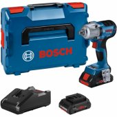 Bosch akumuliatorinis smūginis veržliasukis GDS 18V-450 HC Professional, 18V (mėlynas/ bl