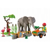 Playmobil 72068 Elephant with zookeeper