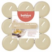 TEALIGHTS VANILLA 4H 18 PCS