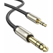 10630 AUX 3,5 mm -u003e 6,35 mm garso kabelis 5 m, juodas