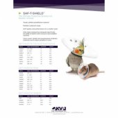 _7548953 KVP Saf-T-shield pēcoperācijas apkakle grauzējiem 5,75-7,5 cm