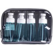 Travel bottle set and packaging
