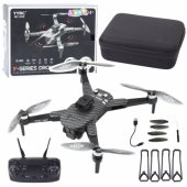 Drone Y329 HD Camera WIFI LED Lights App Black Carbon