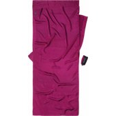 Travel Sheet Silk Mulberry Red
