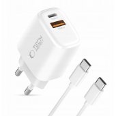 Tech-Protect NCA45W-GAN + Type-C Cable White