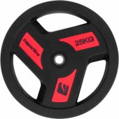 Guma dengtas svorio diskas Herk 25 kg 30 mm