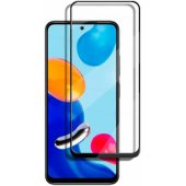 "Full Glue 5D Tempered Glass Xiaomi Redmi Note 11/ Note 11S" Black