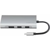 UA0382 USB-C 8 viename sidabrinis