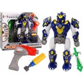 Screwing Robot Weapon Drill Screwdriver Light Sound Navy Blue