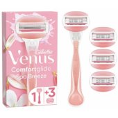 Venus Comfort Glide Razors with Spa Breeze Scent - 4 Razors