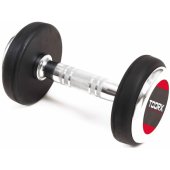Dumbbell profesionalus guminis svoris 24 kg