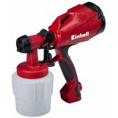 Einhell Paint spray gun TC-SY 400 P (red/ black, 400 watts)