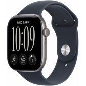 Watch Series 12 42mm Space Grey/ Navy Blue Band S/ M