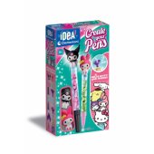 Idea Art Mini pieštukų gamykla Hello Kitty and Friends Clementoni 18431