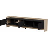 PORTO 3D 190x38x50 Oak/ Black