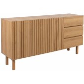 SUNNY 150x40xH80cm Melamine Oak