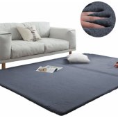 Strado Room Rug Rabbit Strado 160x220 Silver (Silver) universa