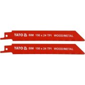 _7687392 Yato YATO BIM pjūkleliai 150 mm 24TPI, 2 vnt.