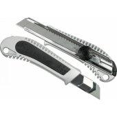 Dedra 18 mm peilis, matinė geležtė, METAL+GUMA STOP M9010 DEDRA