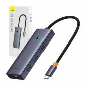 USB Hub UltraJoy 1xHDMI + 4xUSB 3.0 grey
