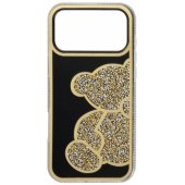 Teddy Bear Case iPhone 17 Pro Gold