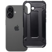 Armor telefono dėklas iPhone 17, juodas