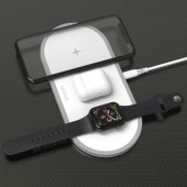 Dudao 3in1 Qi wireless charger for AirPods / Apple Watch 38mm