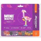 Marioinex Mini Waffle gamta – flamingas, 50 vnt.