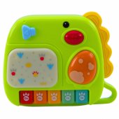 Interactive Piano for Toddlers Dinosaur Green