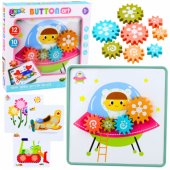 Creative Geometric Puzzle Mosaic Gears Puzzle 25 pcs.