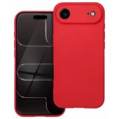Minkštas telefono dėklas iPhone 17 Air, raudonas