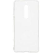 Silikoninis dėklas Nokia 6, skaidrus