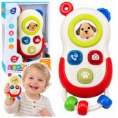 Interactive Phone for Toddlers Moving Elements Lights Sounds