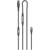 Jungiamasis laidas Lightning į 1 x Mini XLR juodas