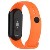 Silikoninis dirželis Xiaomi Mi Band 8 / 9 / 10 oranžinis