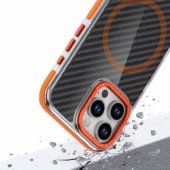 Fiber Case su MagSafe iPhone 17, oranžinis