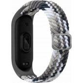 Strap Mi Band 8 Nylon Black-White