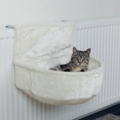Trixie Legowisko zawieszane na kaloryfer,pluszowe, 45 × 13 × 33 cm, b