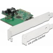 DeLOCK PCIe plokštėu003e 1x vidinis USB 3.2 Gen 2 Key A 20 pin, sąsajos plokštė