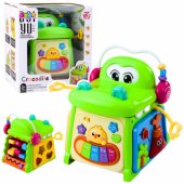 Interactive Educational Cube Sorter Piano Sensory Crocodile