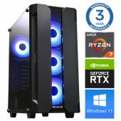 Ryzen 7 5700X 16GB 250SSD M.2 NVME+2TB RTX3050 6GB WIN11