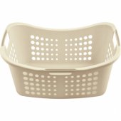 Basket Victor Cream 50L 59x39x24cm