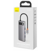 6in1 HUB USB Type C - USB Type C PD 100 W HDMI 4K 30 Hz 3x USB 3.2 Gen