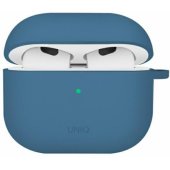 Nexo Case AirPods 4 + Ear Hooks Silicone Pacific Blue