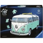 Ravensburger 3D Puzzle Iconics: Volkswagen T1 - Chrome Edition - Germa