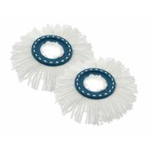 Clean Twist Disc mikropluošto šluostės galvutės (2 vnt.)