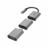 00200306 6in1 Adapter Connect2Go, USB-C, Mini-DisplayPort, HDMI, VGA
