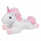 Plush Unicorn Sleeping Cuddly Toy Projector Sound